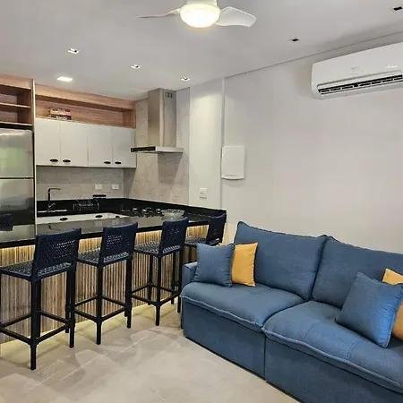 Flat Na Riviera De Sao Lourenco Com Servico De Hotelaria Exterior photo
